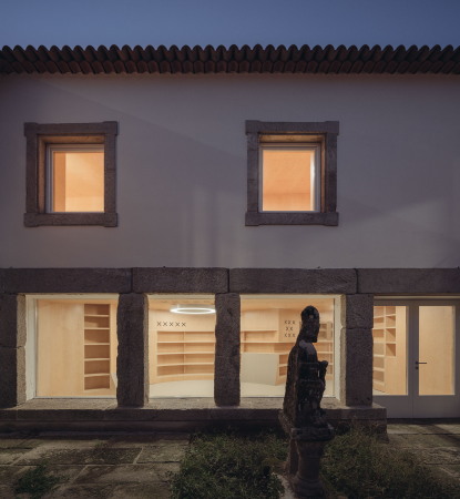 Umbau, Murado Elvira, Biblioteca P�blica Municipal de Baiona, Sancti Spiritus Hospital