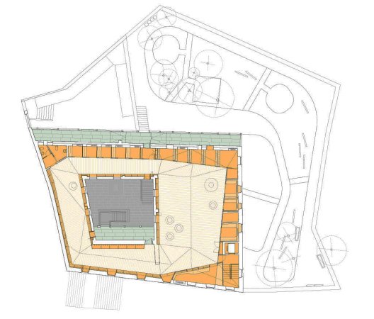 Umbau, Murado Elvira, Biblioteca Pblica Municipal de Baiona, Sancti Spiritus Hospital