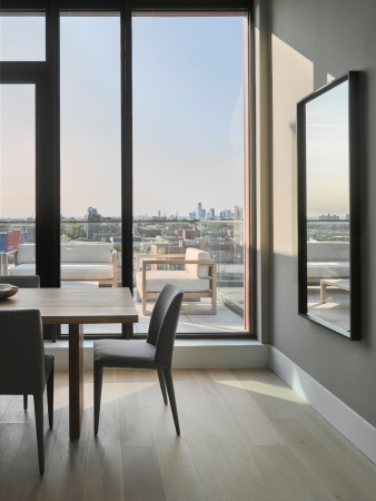 Wohnungsbau, Glasfassade, New York City, Brooklyn, ODA Architects