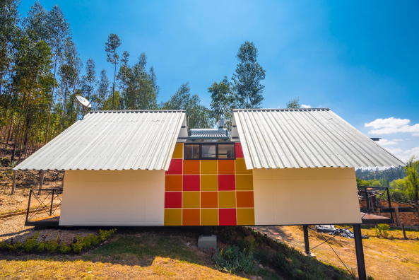 Wohnen, Fertigteilhaus, Germ�n Ricardo Camacho Barrera