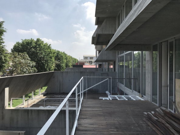 Wohnungsbau, Beton, Verschattung, Balkone, Terrassen, Taiwan, Wohnen, bbl