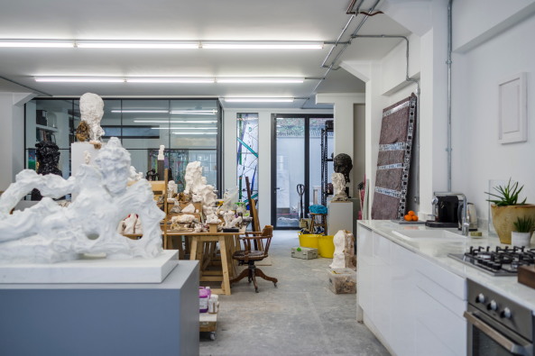 Fourthspace, Vyner Street, AKK Studios, K�nstlerateliers, East London