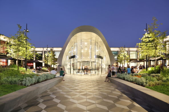 Einkaufszentrum, Bibliothek und Parkhaus von ACME in Melbourne