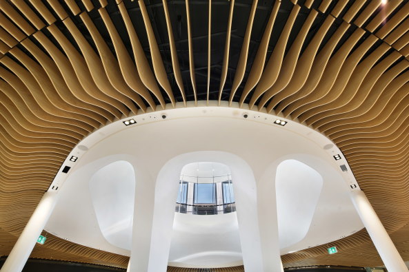 Einkaufszentrum, Bibliothek und Parkhaus von ACME in Melbourne