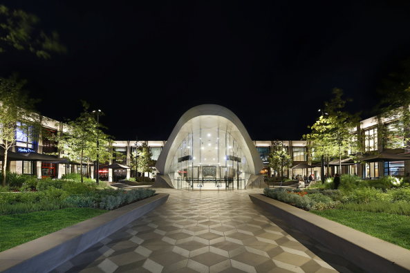 Einkaufszentrum, Bibliothek und Parkhaus von ACME in Melbourne