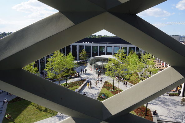 Einkaufszentrum, Bibliothek und Parkhaus von ACME in Melbourne