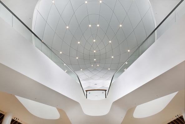 Einkaufszentrum, Bibliothek und Parkhaus von ACME in Melbourne