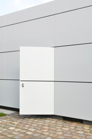 Rechenzentrum, serverraum, Technikgeb�ude, Aluminiumpaneele, spine architects