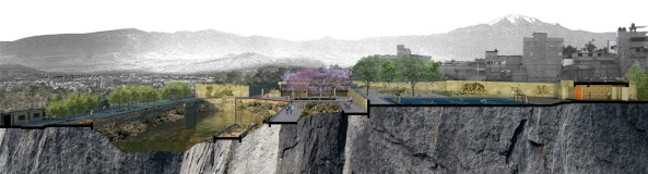 Global Award Gold: Hydropuncture schafft eine ffentlich zugngliche Wasserrckhalte- und -aufbereitungsanlage in Mexiko-Stadt