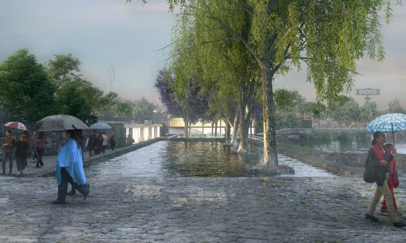 Global Award Gold: Hydropuncture von Loreta Castro Reguera und Manuel Perl Cohen fr Mexiko-Stadt, Mexiko