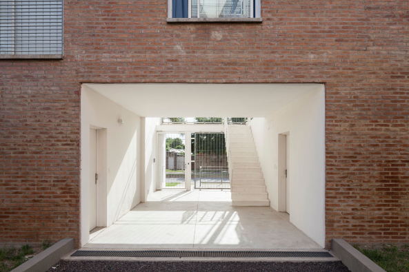 sozialer Wohnungsbau, BBOA, Argentinein, Baigorria, Rosario, Santa Fe, Wohnen, Stadtentwicklung, Ziegelfassade