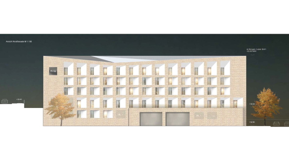 Gewinner: Wolff Architekten, Ansicht Nord