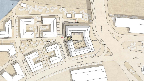 Mller Reimann Architekten, Lageplan