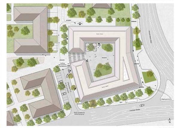 Giorgio Gulotta Architekten, Lageplan