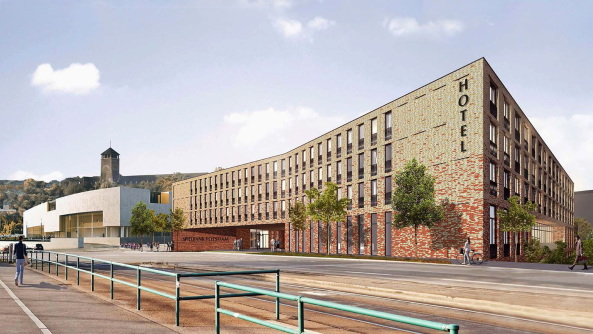 Giorgio Gulotta Architekten, Perspektive von der Langen Br�cke