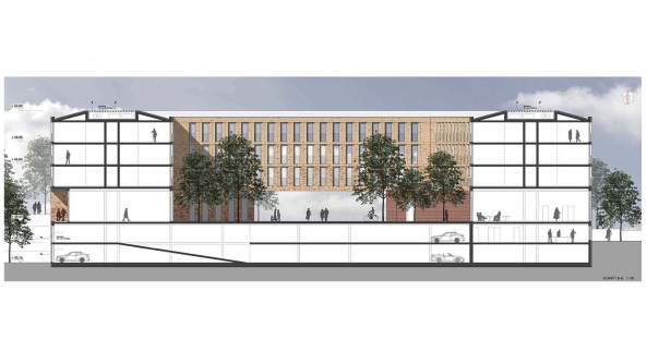 Giorgio Gulotta Architekten, Schnitt B