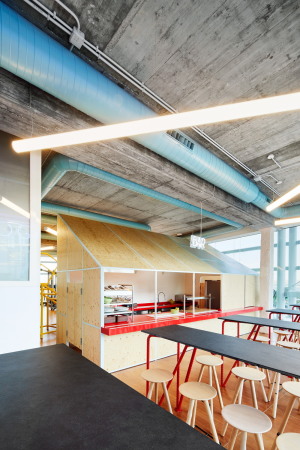 Jorge Vidal, Groraumbro, Bro, Fitnessraum, Arbeitsathmosphre, Madrid, Firmenstandort, Arbeiten