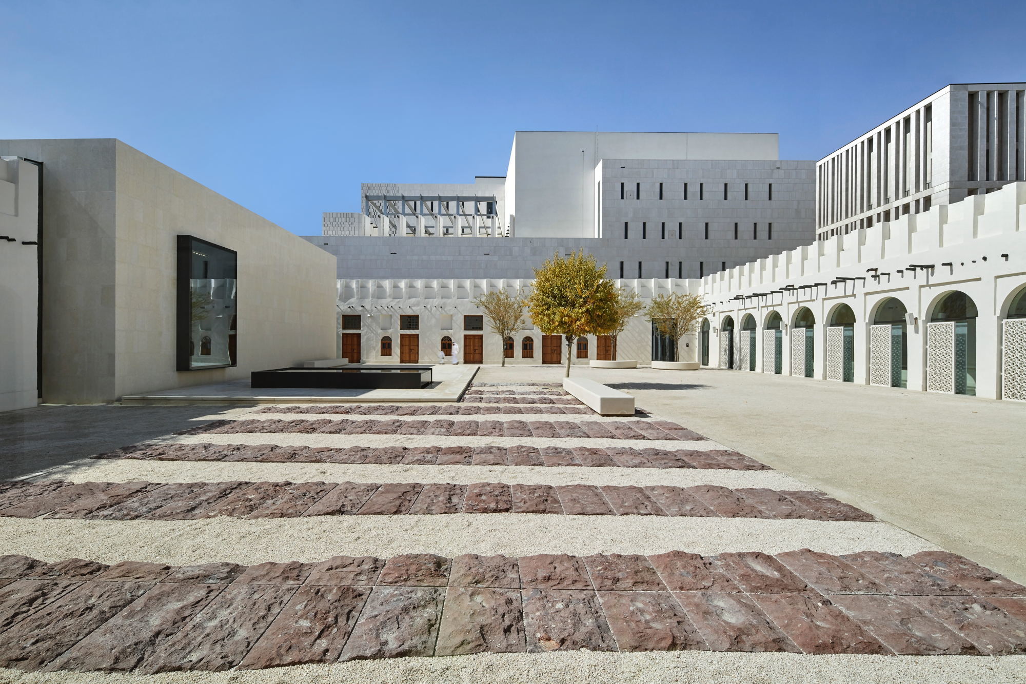 Nationalarchiv Von Allies Morrison Und Hauser Museum Von John Mcaslan Partners Steinerne Geschichtsschreibung In Doha Architektur Und Architekten News Meldungen Nachrichten Baunetz De