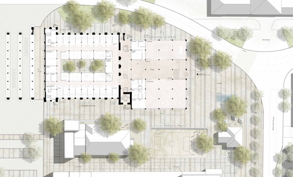 Bayern, Kulmbach, Alte Spinnerei, Wettbewerb, 2018, Umnutzung, Beh�rde,