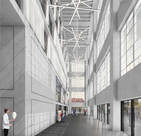 Bayern, Kulmbach, Alte Spinnerei, Wettbewerb, 2018, Umnutzung, Beh�rde,