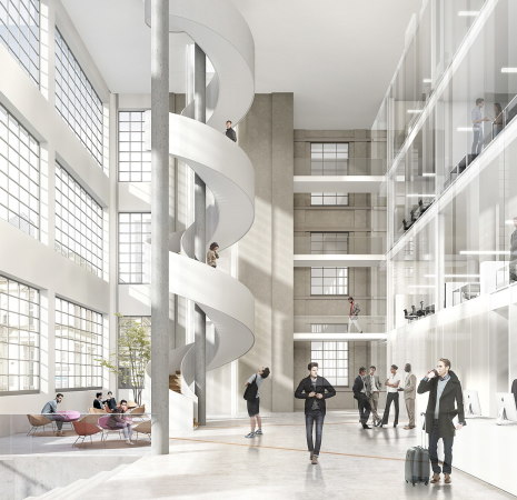 Bayern, Kulmbach, Alte Spinnerei, Wettbewerb, 2018, Umnutzung, Beh�rde,