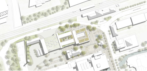 Bayern, Kulmbach, Alte Spinnerei, Wettbewerb, 2018, Umnutzung, Beh�rde,