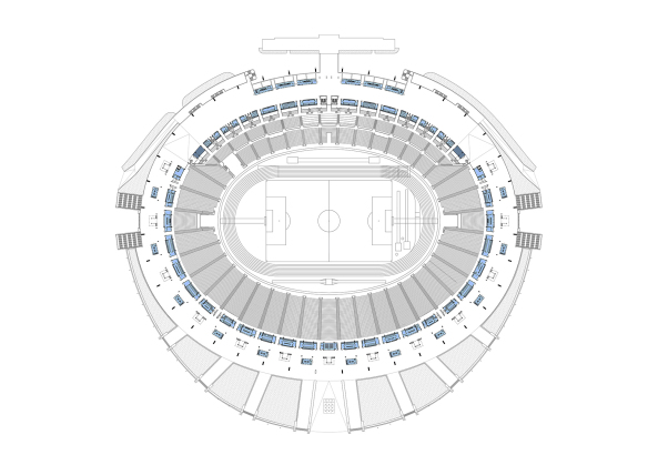 Stadion Slaski, gmp, Chorzow, Polycarbonatdach, Umbau, Julian Brzuchowski, Wiktor Pade