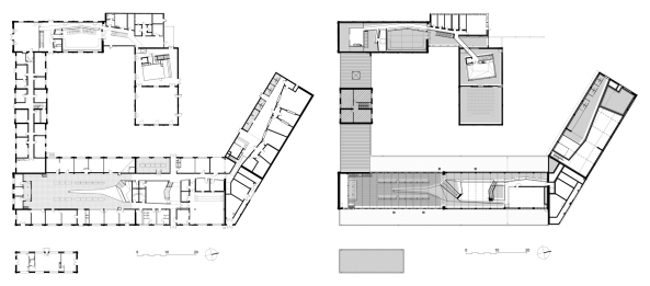 Herault Arnod, Oignies, 9-9 bis, mine site, Transformation, Kulturkomplex, Umbau, salle des pendus