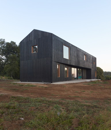 Einfamilienhaus, Chile, Ampueroyutronic, Holzfassade. 2018