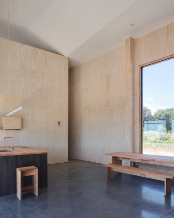 Einfamilienhaus, Chile, Ampueroyutronic, Holzfassade. 2018