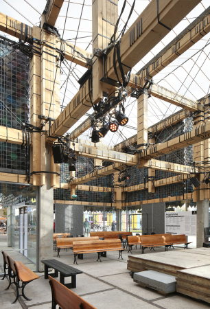 bureau SLA, Peter van Assche , Pavilion, Pavillon, Eindhoven, Dutch Design Week, Recycling-Architektur