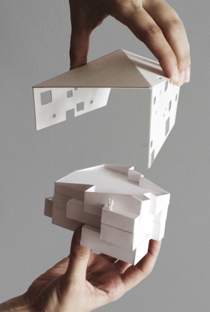 the window house, kuala lumpur, formzero, concrete shell, beton, fenster