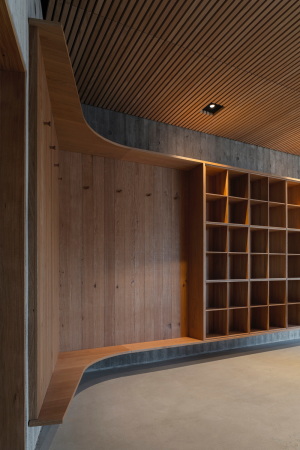 Besucherzentrum, Arkitema Architects, Bornholm, D�nemark, Beton, Holz, Landschaft, Dachkonstruktion, B�ro Happold