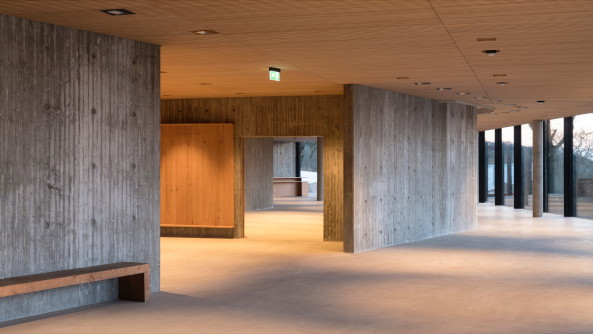 Besucherzentrum, Arkitema Architects, Bornholm, Dnemark, Beton, Holz, Landschaft, Dachkonstruktion, Bro Happold