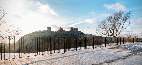Besucherzentrum, Arkitema Architects, Bornholm, Dnemark, Beton, Holz, Landschaft, Dachkonstruktion, Bro Happold