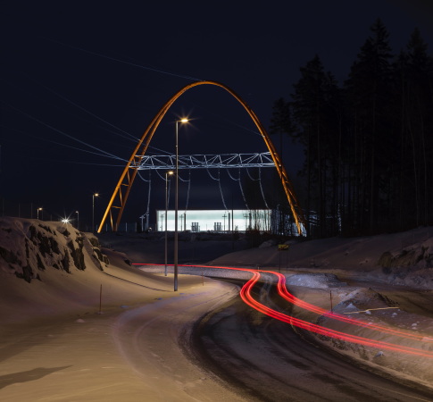 Umspannstation, Lnsisalmi Power Station, Parviainen Architects, Helsinki Stromversorgung, 2018