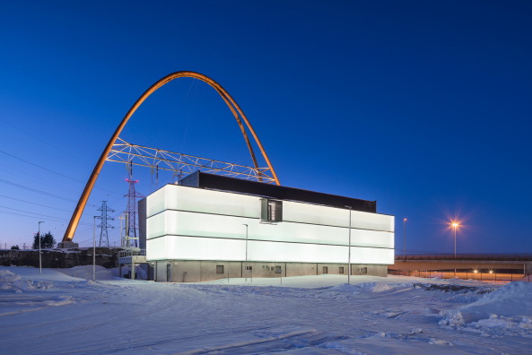 Umspannstation, Lnsisalmi Power Station, Parviainen Architects, Helsinki Stromversorgung, 2018