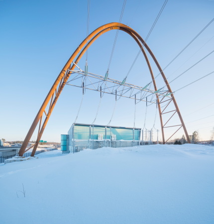 Umspannstation, Lnsisalmi Power Station, Parviainen Architects, Helsinki Stromversorgung, 2018