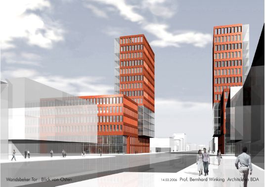 Pläne für Bürohaus in Hamburg vorgestellt