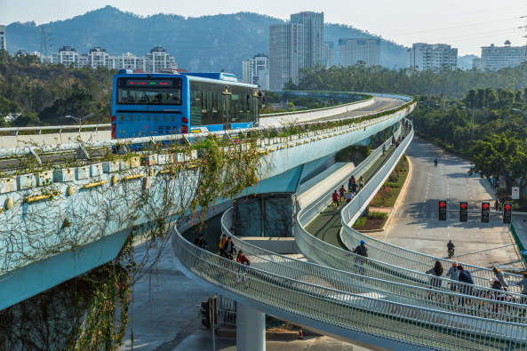 2017, Dissing Weitling, Bicycle Skyway, Xiamen