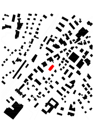 Klinker, Wohnungsbau, im Grnen, Backstein, Loggia