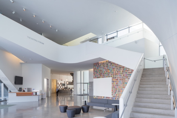 Institute for Contemporary Art, Steven Holl, Richmond, Virginia, Neubau, Fertigstellung, 2018, Milchglas
