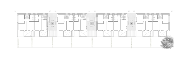 Illzach, Fachwerk, Wohnsiedlung, Kunh und Lehmann Architekten, Elsass