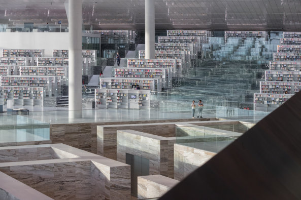 Bibliothek in Katar von OMA