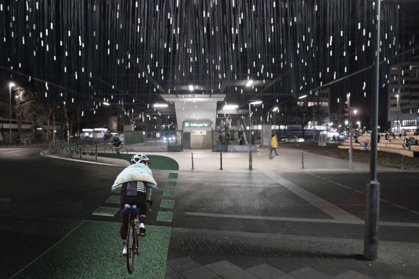 Gewinner im Radbahn + Innovators Wettbewerb: Projekt VibRad von fabulism + co: Kottbusser Tor