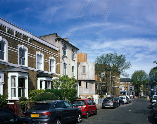 Wohnhaus, atelierhaus, Chance de Silva, London, runde Formen, Musik