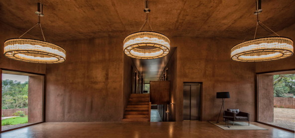 Beton, Bro, Dachgarten, Flachdach, Botschaftsgebude, roeoesli maeder