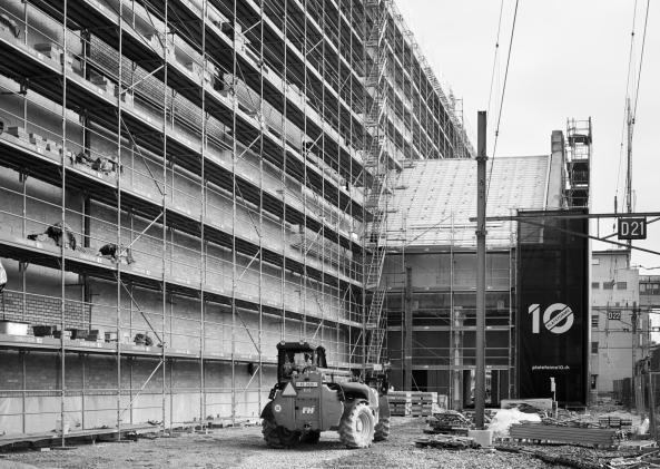 Das Portal des alten Lokdepots wird integriert.