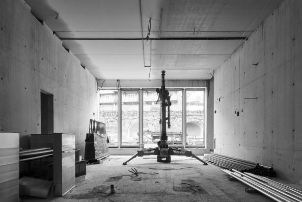 Baustellenbesuch bei Barozzi Veiga in Lausanne