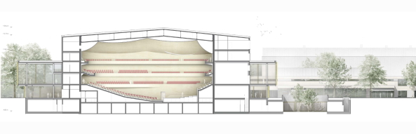 Ein 4. Preis: Bruno Fioretti Marquez Architekten (Berlin) und Levin Monsigny Landschaftsarchitekten (Berlin)